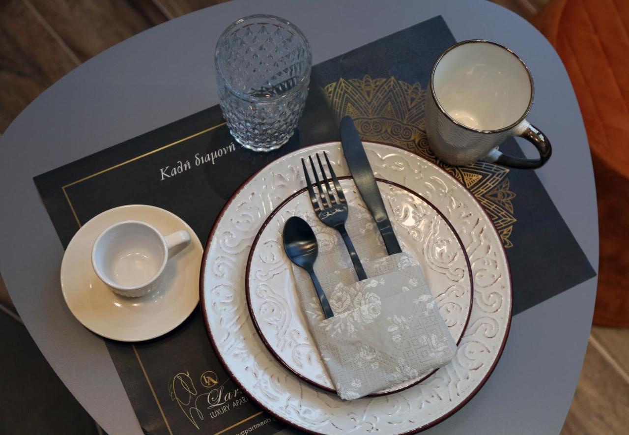 La Larissa Luxury Apartments Dafne ภายนอก รูปภาพ
