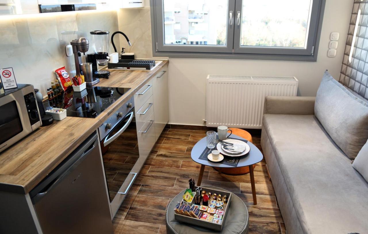 La Larissa Luxury Apartments Dafne ภายนอก รูปภาพ